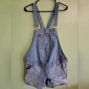 Maternity overall short